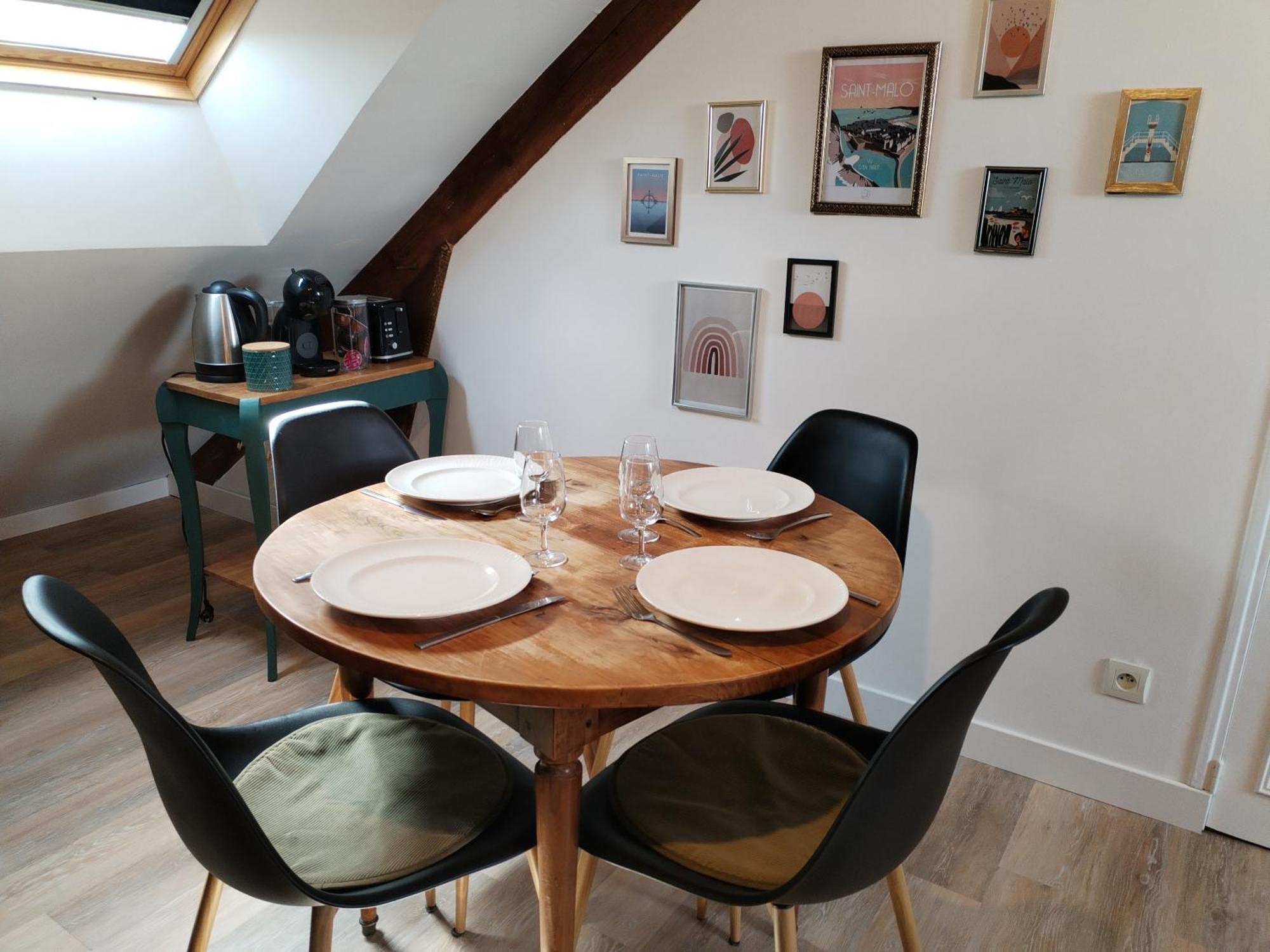 Appartement Cosy 1 Chambre Saint-Malo Esterno foto